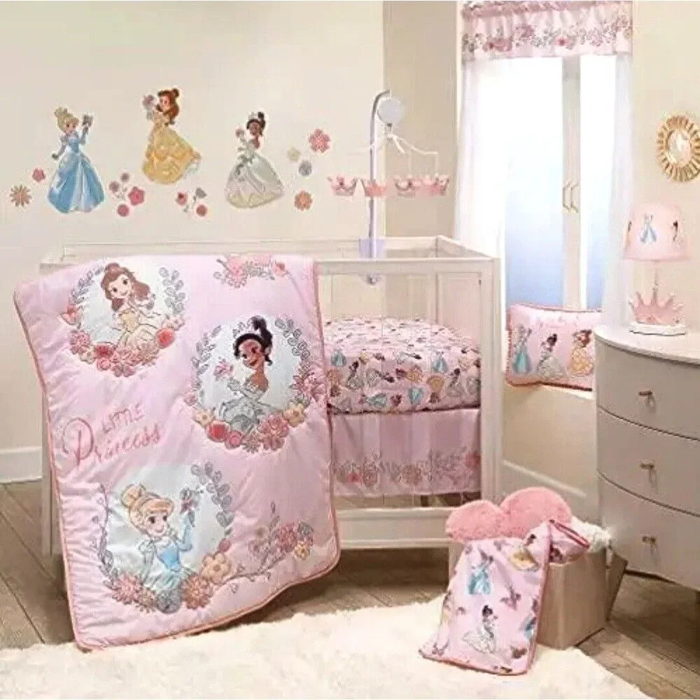 Disney Baby 20pc Princesses Peel Stick Wall Decals Easy Apply Cinderella Belle
